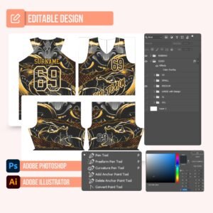 Basketball Jersey Design - PC35