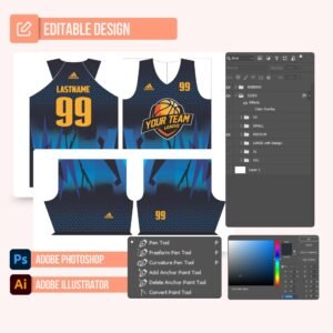 Basketball Jersey Design - PC37