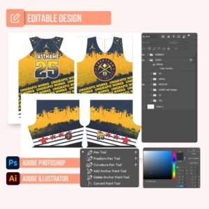 Basketball Jersey Design - PC39