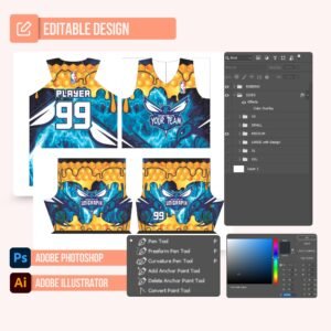 Basketball Jersey Design - PC40