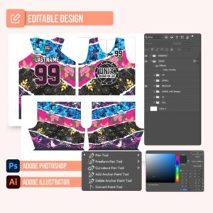 Basketball Jersey Design - PC41