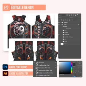 Basketball Jersey Design - PC42