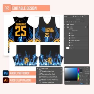 Basketball Jersey Design - PC05
