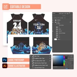 Basketball Jersey Design - PC43