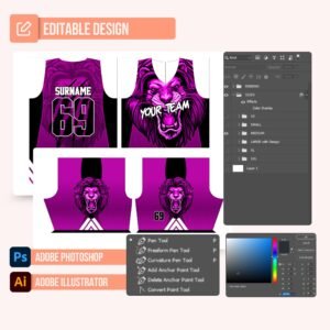 Basketball Jersey Design - PC44