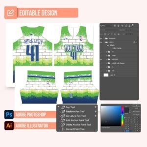 Basketball Jersey Design - PC50