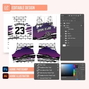 Basketball Jersey Design - PC51