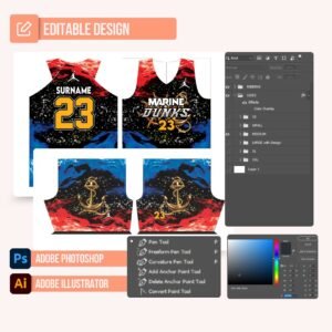 Basketball Jersey Design - PC06