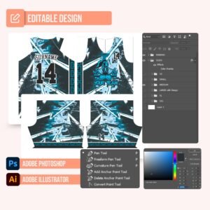 Basketball Jersey Design - PC53