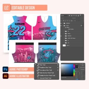 Basketball Jersey Design - PC54