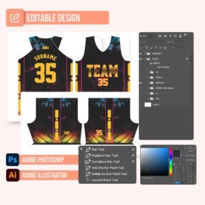 Basketball Jersey Design - PC57