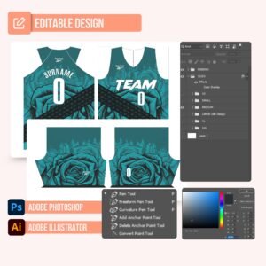 Basketball Jersey Design - PC58