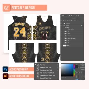 Basketball Jersey Design - PC62