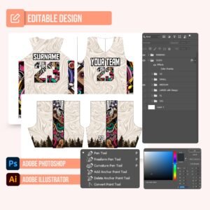 Basketball Jersey Design - PC64