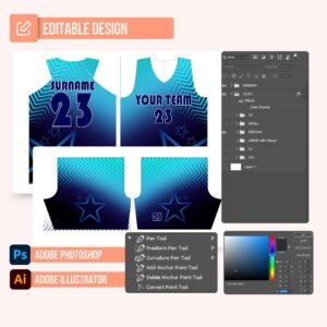 Basketball Jersey Design - PC65