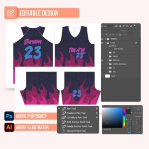 Basketball Jersey Design - PC66
