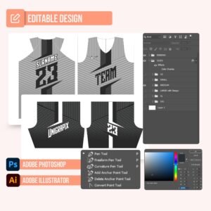 Basketball Jersey Design - PC67