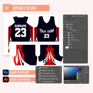 Basketball Jersey Design - PC68