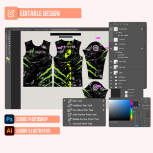 Rider's Jersey Design - PC13