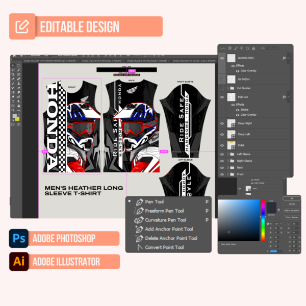 Rider's Jersey Design - PC17 - Image 2