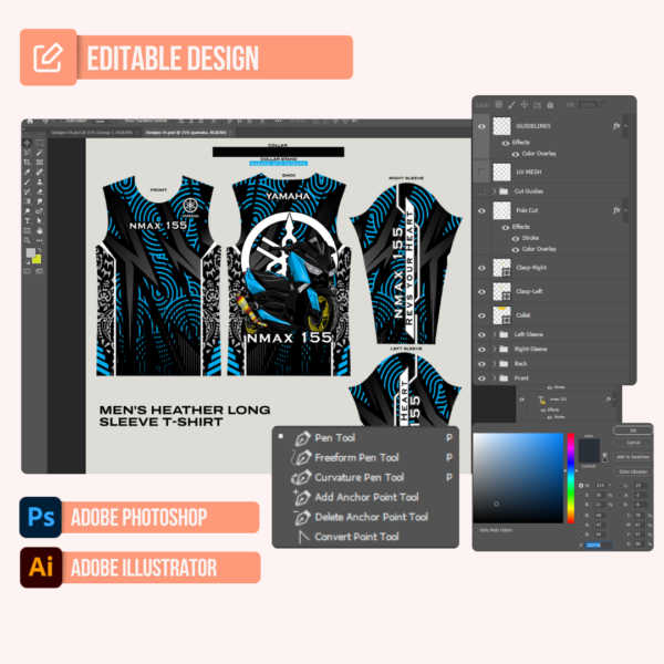 Rider's Jersey Design - PC19 - Image 2