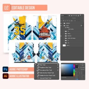 Basketball Jersey Design - PC08