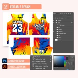 Basketball Jersey Design - PC73