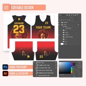 Basketball Jersey Design - PC74