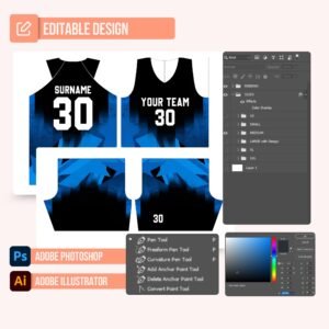 Basketball Jersey Design - PC75