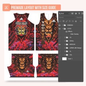 Basketball Jersey Design - PC02