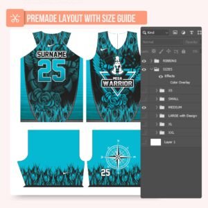 Basketball Jersey Design - PC12