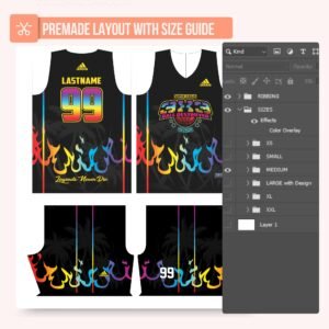 Basketball Jersey Design - PC13