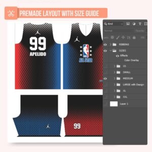 Basketball Jersey Design - PC15