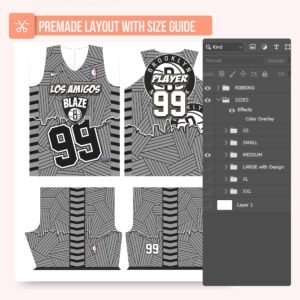 Basketball Jersey Design - PC16