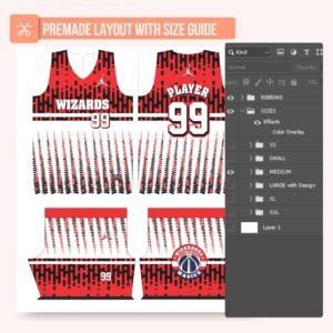 Basketball Jersey Design - PC17