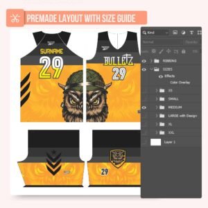 Basketball Jersey Design - PC21