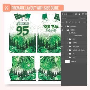 Basketball Jersey Design - PC25