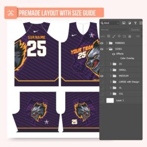 Basketball Jersey Design - PC26