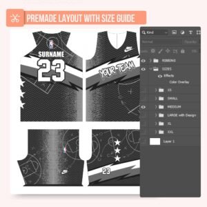 Basketball Jersey Design - PC31
