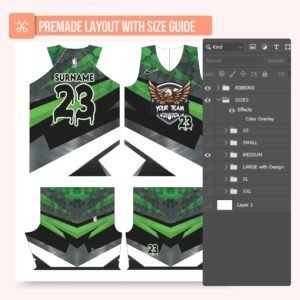 Basketball Jersey Design - PC32