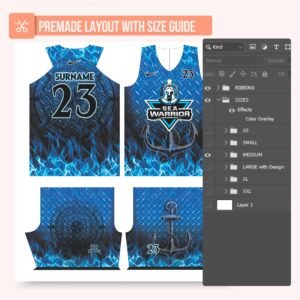 Basketball Jersey Design - PC34