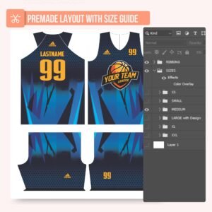 Basketball Jersey Design - PC37