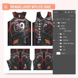 Basketball Jersey Design - PC42