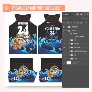 Basketball Jersey Design - PC43