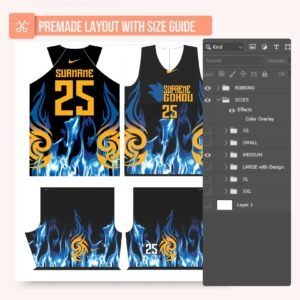 Basketball Jersey Design - PC05