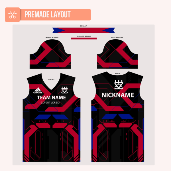 E-Sport Jersey Design - PC04 - Image 4