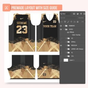 Basketball Jersey Design - PC46