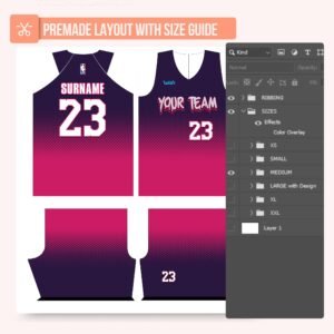 Basketball Jersey Design - PC47