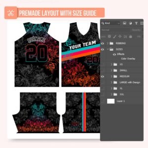 Basketball Jersey Design - PC48