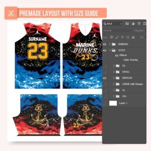 Basketball Jersey Design - PC06